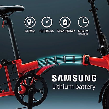 iGOGOMi ALPS Electric Bike Battery 36V-6.8Ah Lithinum ion Battery Suitable ALPS Series